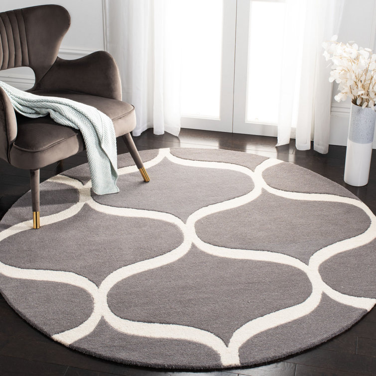 Cannen Hand Tufted Wool Geometric Rug