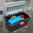 Rubbermaid 35 Gal Action Packer Heavy Duty Storage Tote with Lockable Lid