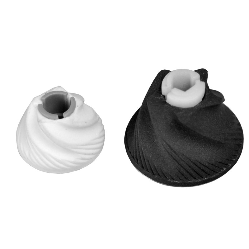 AdHoc Medium Stainless Steel and Acrylic Salt and Pepper Mill