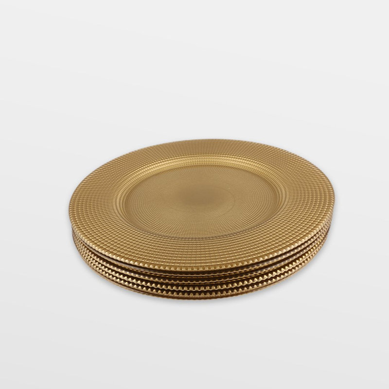 Fairmont Park Adonya Glass Platter