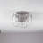 Litsi Glass Flush Mount