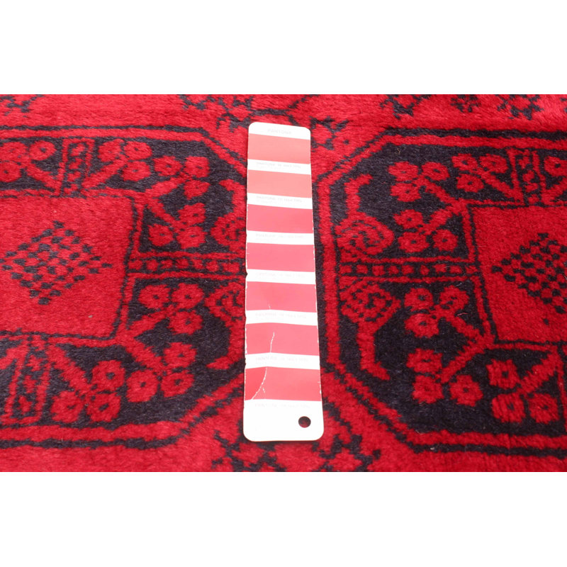 Teimani Red Rug 3'7" x 6'7"
