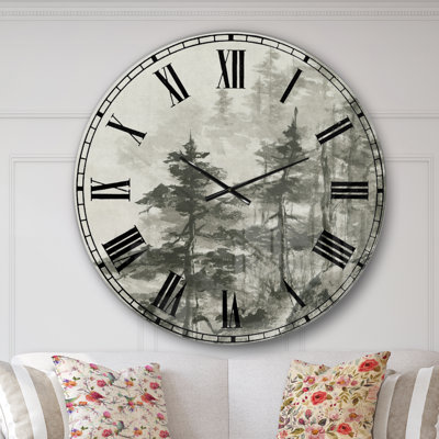 Asian Forest - Cabin Wall Clock