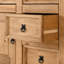 Buffet Millwood Pines avec armoire de rangement en bois massif Odelie-338068733-467022363