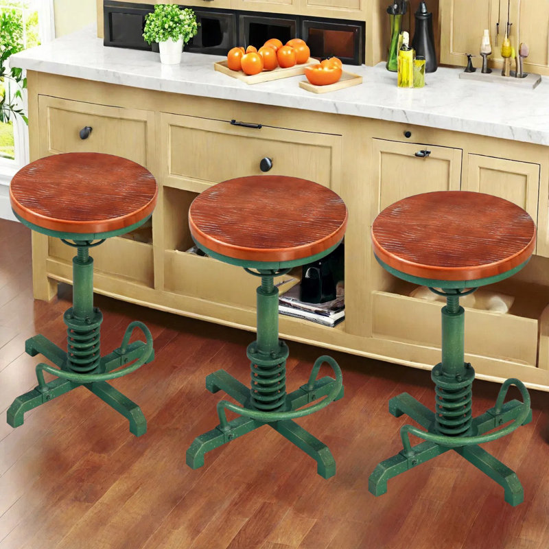 Tabouret Javin, Vert, 3
