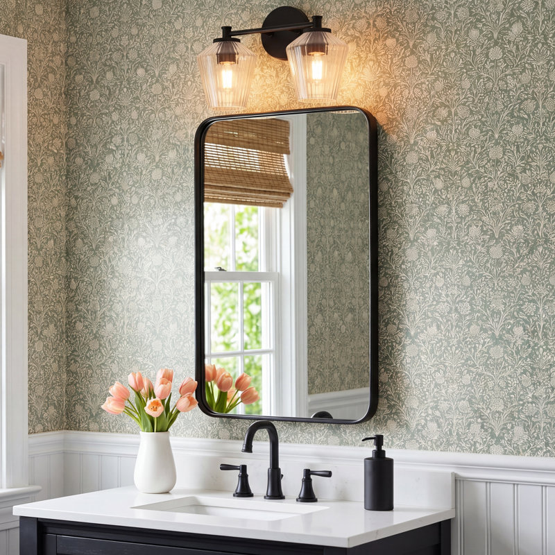 Depner 2 - Light Dimmable Vanity Light, Brushed Nickel