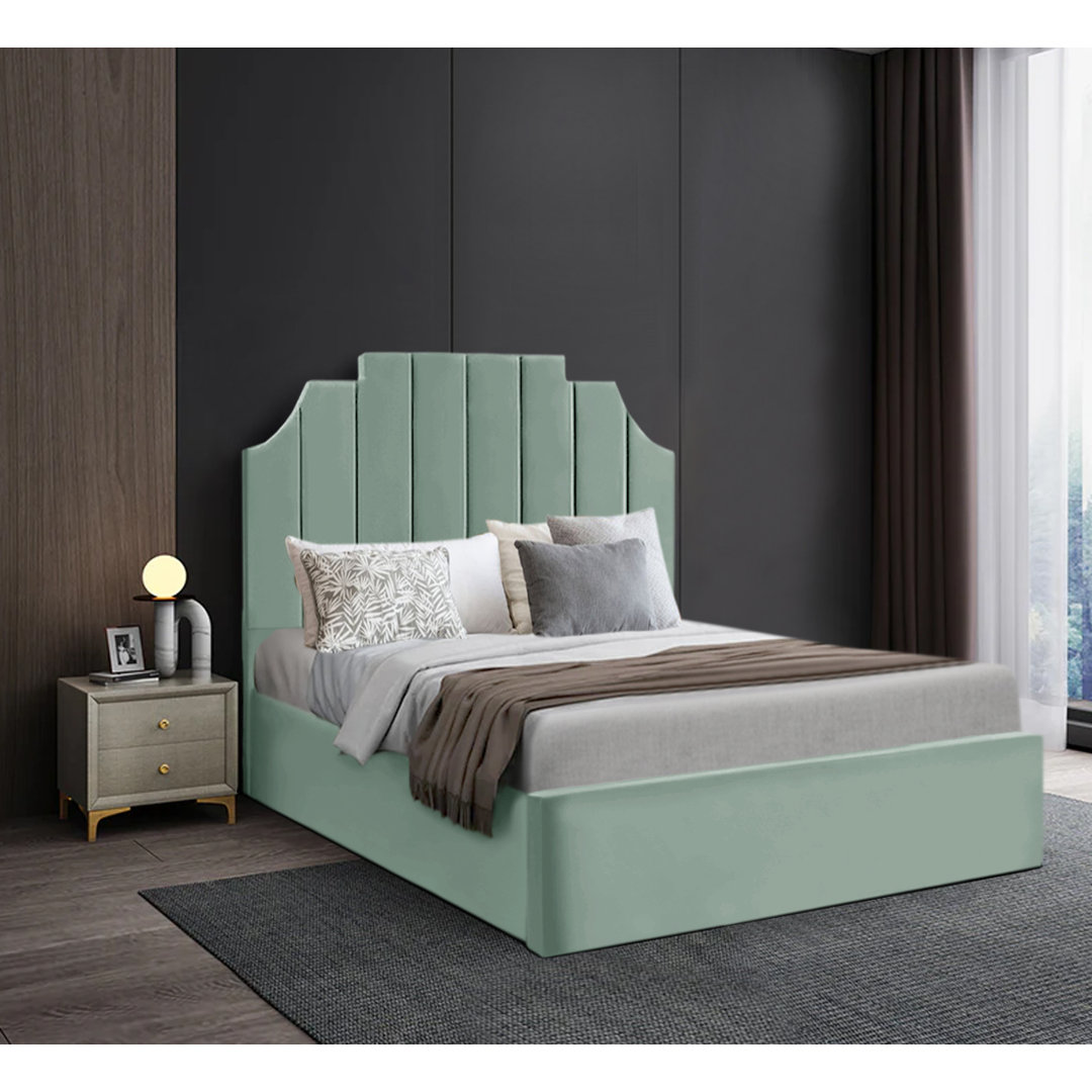 Jessica Bed Frame Upholstered Storage Bed