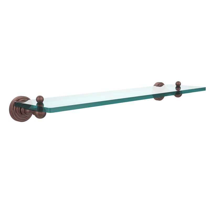 Beresford Bracket Shelf, 22", Antique Copper