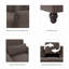 Fauteuil d'appoint Angilee Coventry avec accoudoirs-71647977