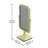 Beaula Aluminium Rectangle Mirror