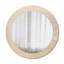 Huldar Glass Flat Wall Mirror