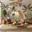 Papier peint léopard tropical-686203119-686203114