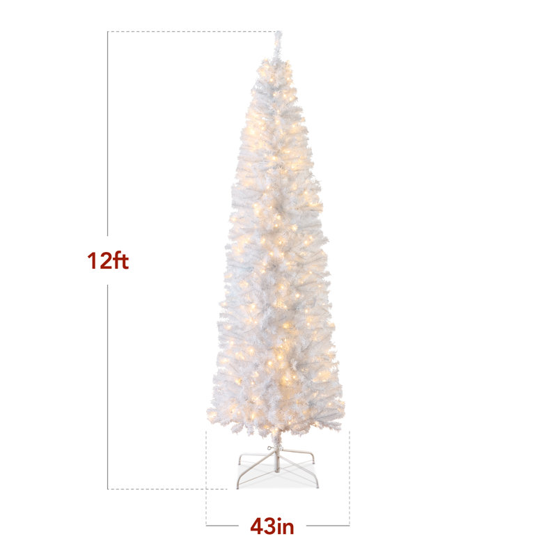 Lighted Christmas Tree, 12 ft.