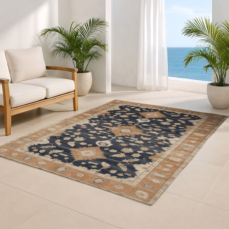 Tapis d'intérieur et d'extérieur surteint beige, Rectangulaire 2 pi x 3 pi