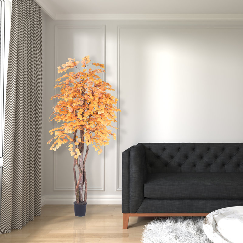 72'' Faux Plant in Pot