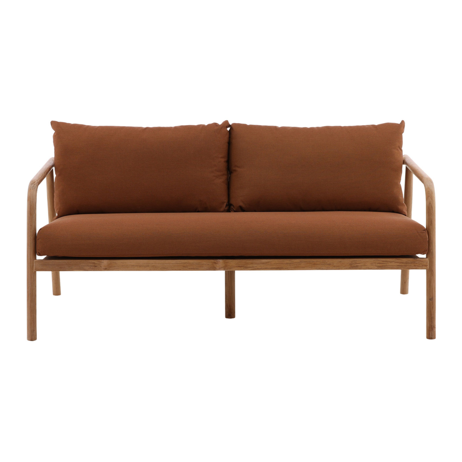 Lorelai 65" Teak Patio Sofa