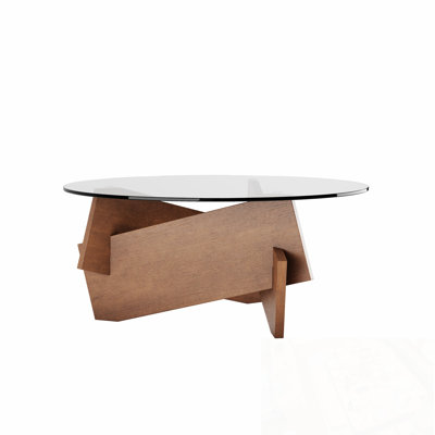 Round Miguell with Glass Top