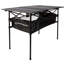 Table de camping d'extérieur Wakeman - Table pliante avec compartiment de rangement et sac de transport pour pique-nique, hayon, barbecue ou camping - Équipement de camping