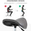 Fauteuil en cuir Pu, réglable en hauteur et pivotant à 360 °, pour les salons de beauté, siège roulant ergonomique gris, cuir, différentes