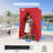 4" W x 4" D Steel Pop-Up Canopy Portable Privacy Dressing Room-110365653