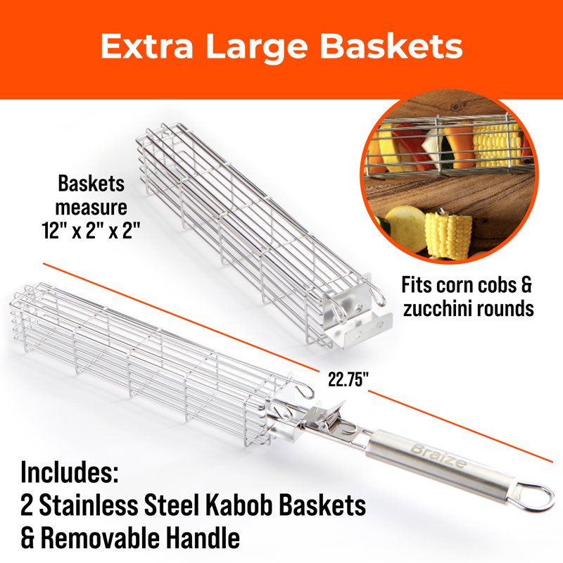 2-piece Kabob Baskets