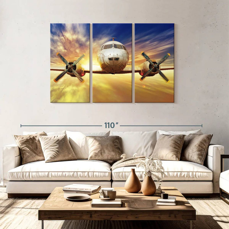 Avion volant Mehar, H 48 po x l 74 po