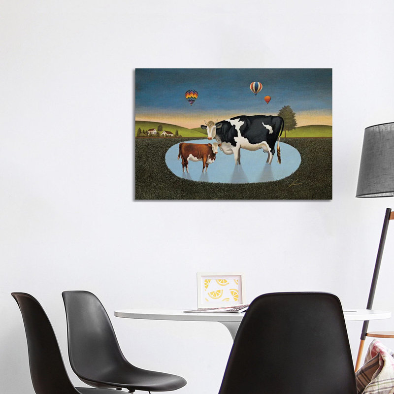 Sonoma Pasture 1 Piece Wrapped Canvas Painting, 101.6 cm H x 66.04 cm W x 1.91 cm D