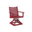 Berlin Gardens Bristol Tropical Swivel Rocker Dining Chair-303855283