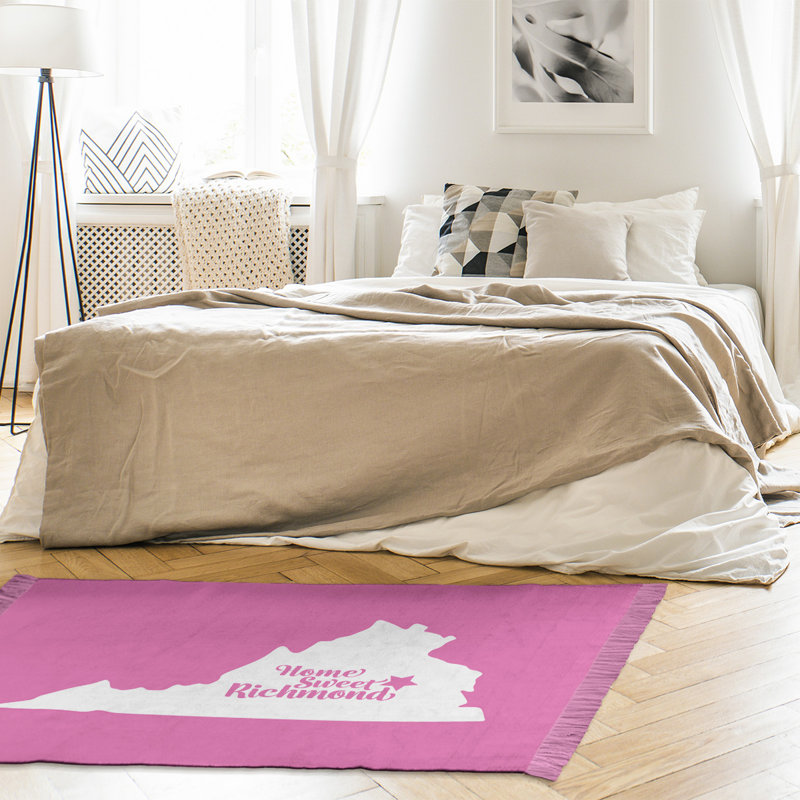 Tapis de zone rose richmond virginie