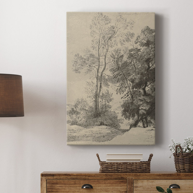 Croquis rétro CI - galerie Cavas, H 36 po x l 24 po