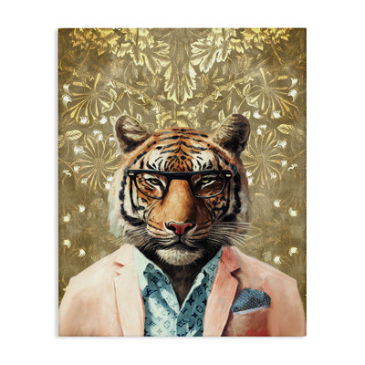  "Tigre élégant", art mural sur toile par Svetlana Aleynikova