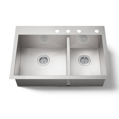 Vault 33" Dual Mount Kitchen Sink
