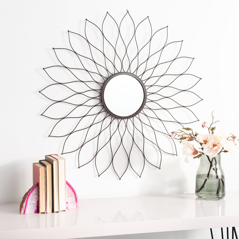 Knupp Metal Flat Wall Mirror