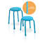 MULTI PURPOSE STOOL BLUE