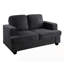 Causeuse confortable en velours moderne-1756801268