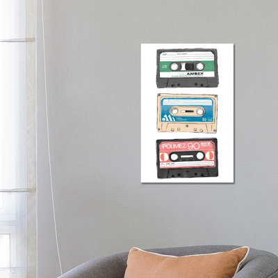 Mix Tape VII by June Erica Vess - Wrapped Canvas Gallery-Wrapped Canvas Giclée
