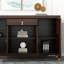 Buffet en bois massif de style simple