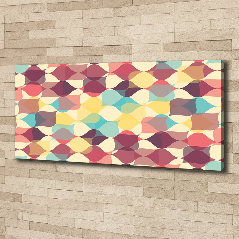 Geometric Background - Wrapped Canvas Print