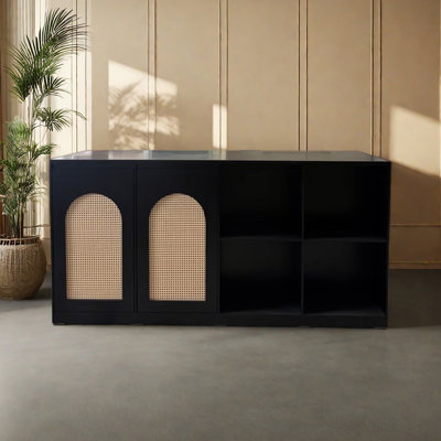 Multi-functional display center island cabinet