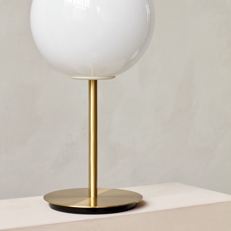 TR Table Lamp, 16.1" H x 7.9" W x 7.9" D, Matte Opal