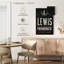 Lewis Lewis, typographie-818118795