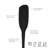 Tovolo Flex-Core All-Silicone Blender Spatula with Angled Head for Smoothies and Blenders, Black-88856185