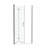 Universal Pivot 1/4" Tempered Glass Shower Door - 1 3/8" Adjustable, 36000 Times Examined Open/Close Characteristic, Smooth Pivot, Leak, , Aluminium Alloy With Checked Open/Close, Operation, Item