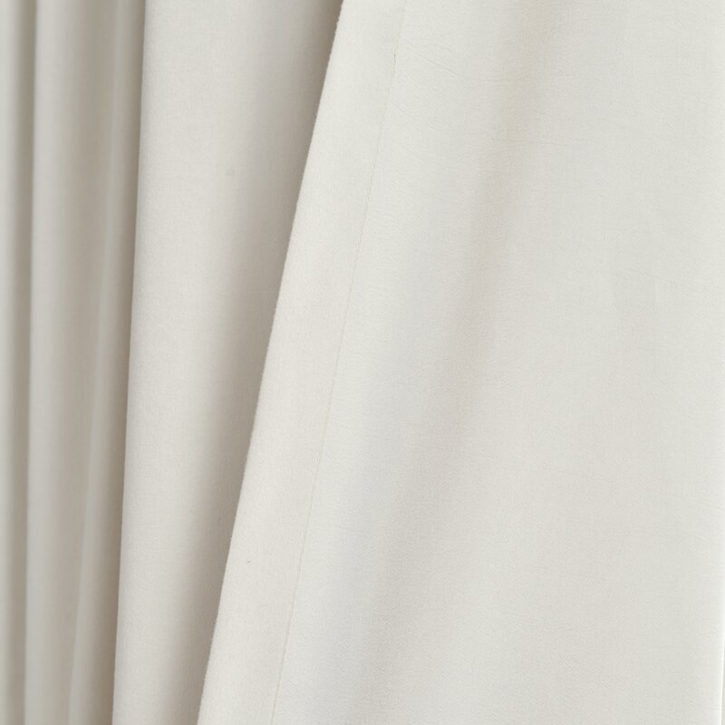 Rosdorf Park Edvin Polyester Semi-Sheer Curtain Pair & Reviews | Wayfair