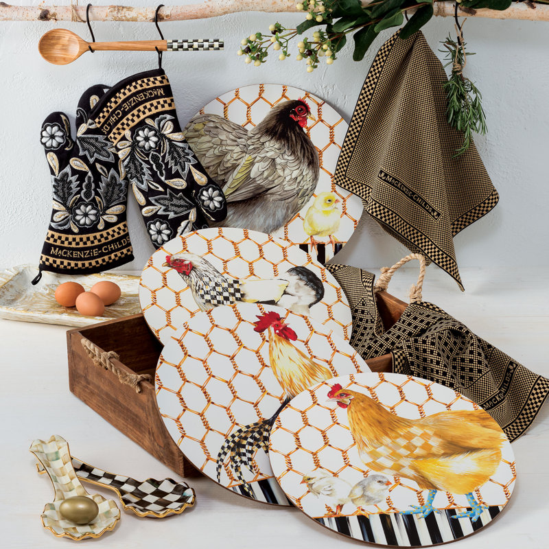 Courtly Check® Ceramic Spoon Rest