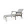 Askar Outdoor Rust-Resistant Metal Chaise Lounge