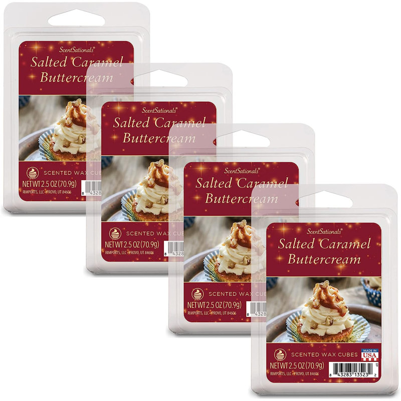 ScentSationals cire au beurre caramel salé 4PK