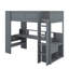  Lit mezzanine avec bureau Gaming-1812817737