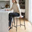Tabouret de comptoir 24,25 po Lublegav