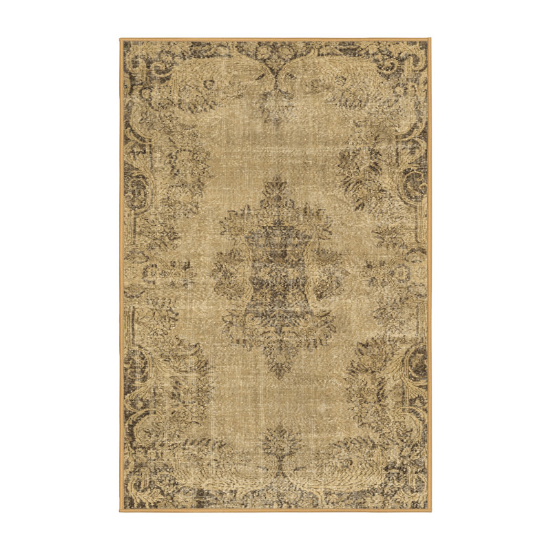 Nescopeck Oriental Indoor Rug, Rectangle 2' x 3'